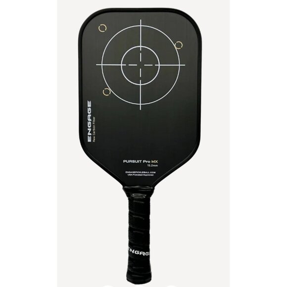 Engage Pickleball Other - Engage Pursuit Pro MX 15.2mm Pickleball Paddle Raw Carbon Fiber Artic Gold NEW